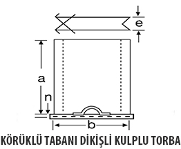KÖRÜKLÜ TABANI DİKİŞLİ KULPLU TORBA